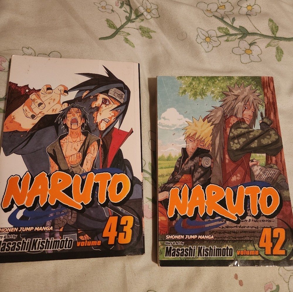Naruto Manga Volumes 42 and 43